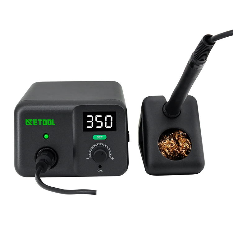 

Интеллектуальная паяльная станция ATETOOL AE970D, мощность 80 Вт, с встроенным активным наконечником 230 В