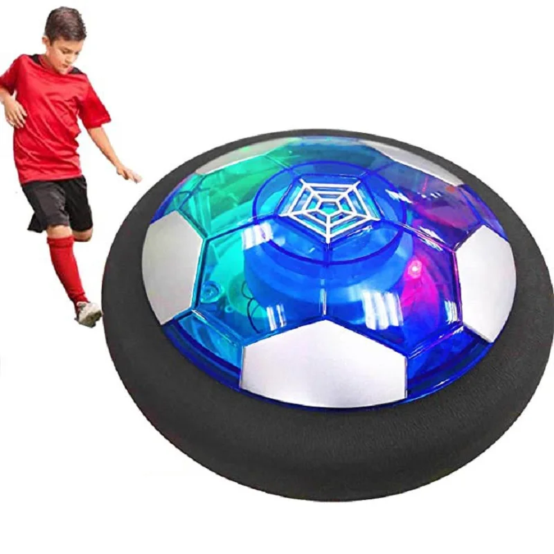Hover Soccer ball LED Lights Football Toys Soccer Ball Toys kid outdoor Indoor sports games Floating Foam Football Toys for Kids