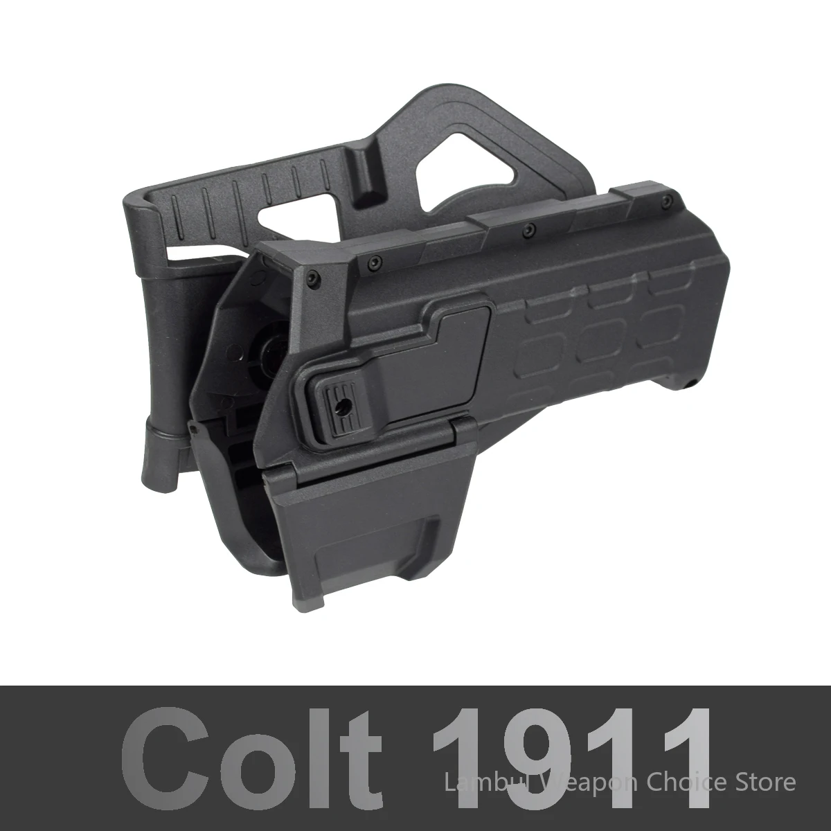 Фото Тактические кобуры для пистолета Colt old 1911, с X300, страйкбольным классическим и специальным фонариком для боевого оружия с поясной кобурой для пистолета №3