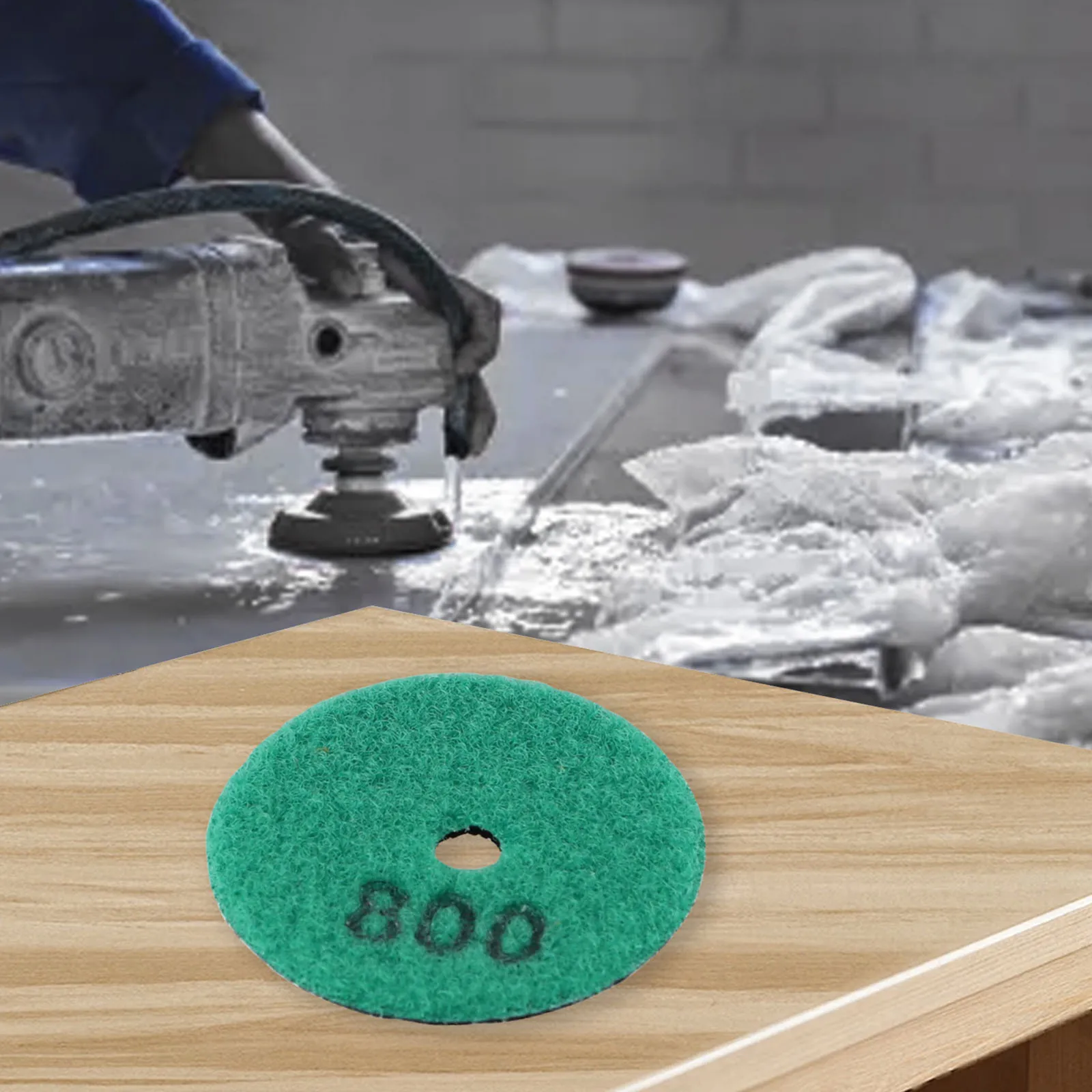 1 шт. 50 мм алмазная сухая полировальная подушечка диаметр 8 сухой шлифовальный