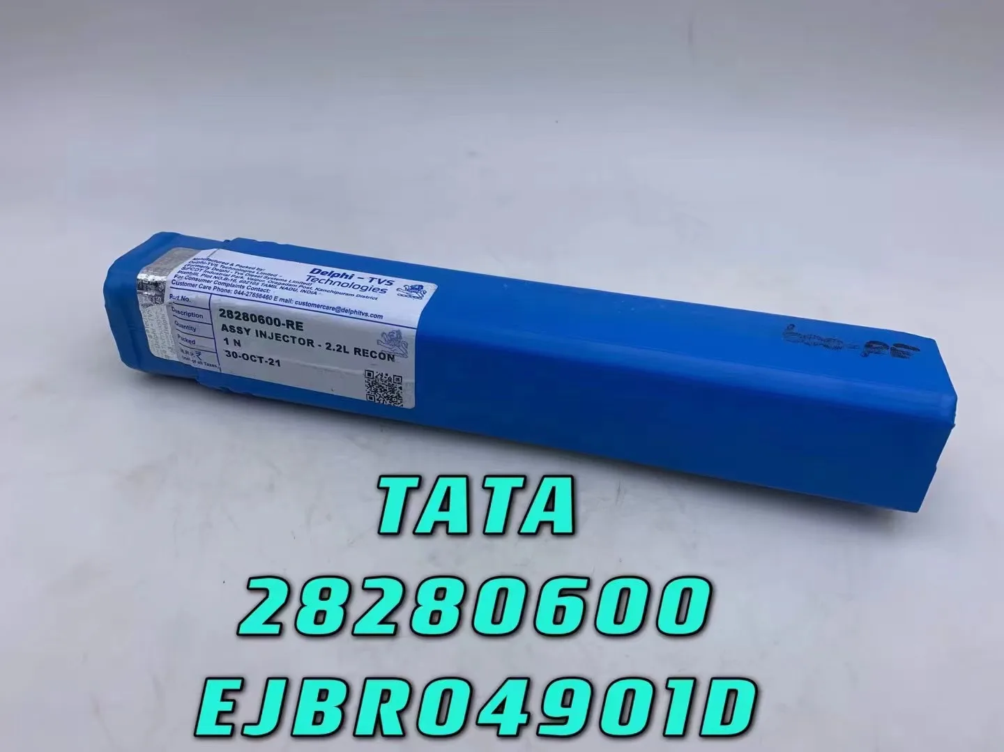 Оригинальная форсунка дизельного топлива Common Rail 28280600 EJBR04901D Для Delphi TATA SAFARI 2.2L