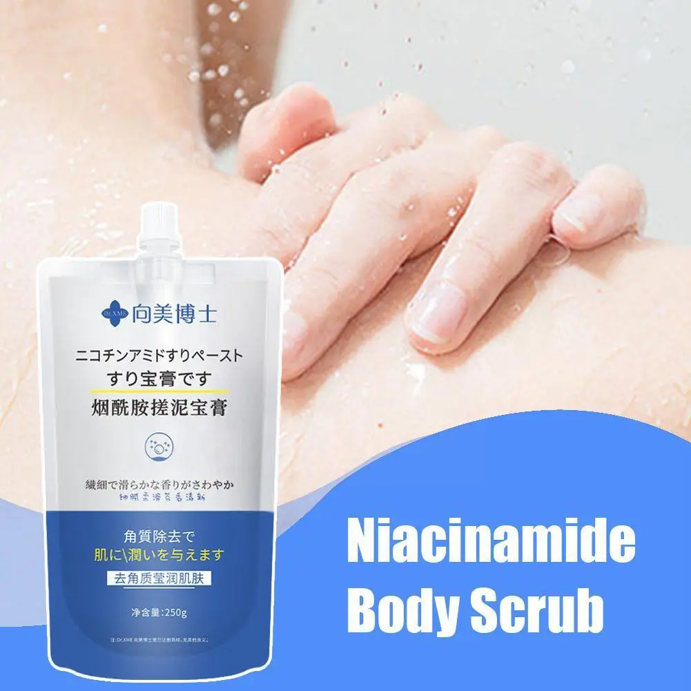

Nicotinamide Body Exfoliator Scrub 250g Mud Scrub Cream Exfoliate Body Exfoliator Scrub Skin Mud Rubbing Artifact Gel For B L7I4
