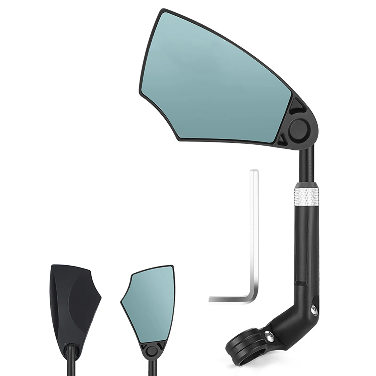 

Антибликовое зеркало заднего вида для велосипеда, велосипеда, па + ПП, практичная замена, универсальный фиксирующий винт, абсолютно новый