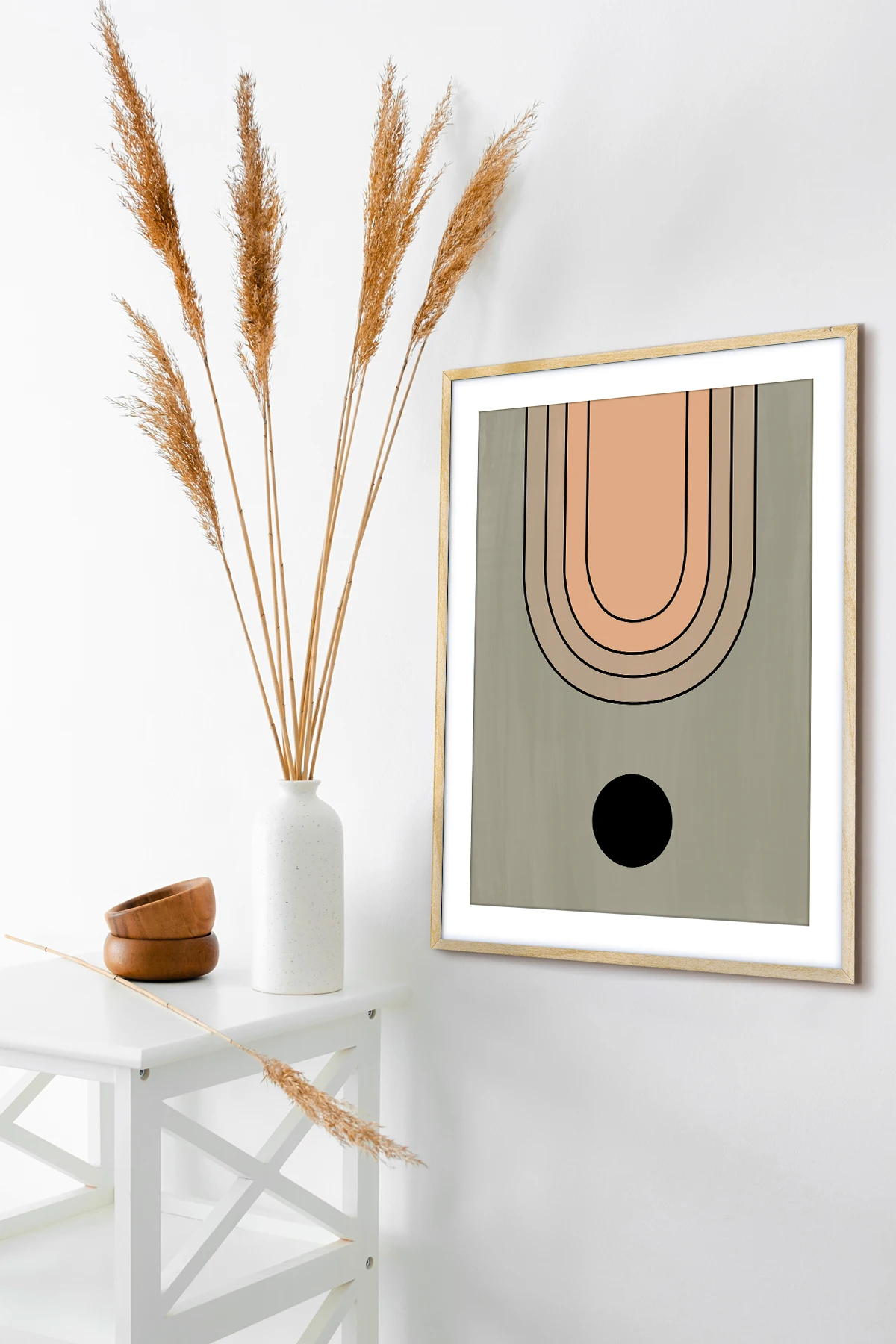 

Framed Table Decoration Home Decor Modern Single Wooden Frame