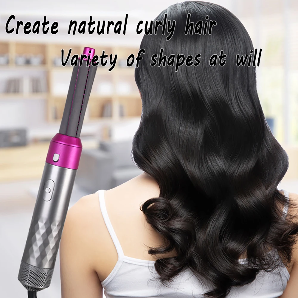 Домашний набор 5 в 1 фен для волос электрическая щетка с горячим воздухом фена