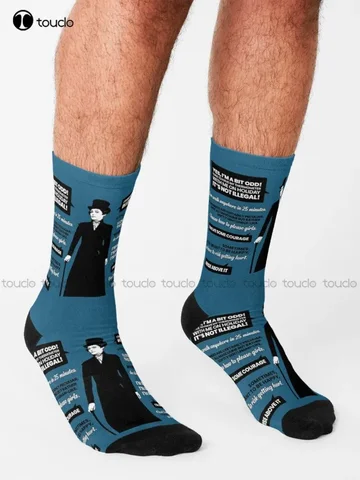 Носки Anne Lister с цитатами, футбольные носки высокого качества, милые элегантные милые хлопковые носки с кавайным рисунком, подарок на заказ, новые популярные