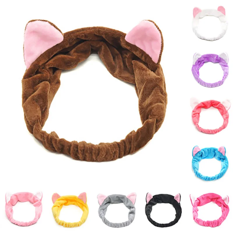 

Women Wash Face Hair Girls Cute Hair Accessories Hair Band Wrap Headband Bath Spa Make Up Tool Резинки Для Волос