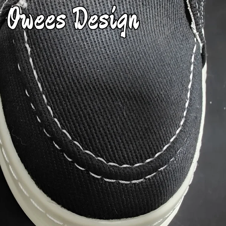 Классические Низкие холщовые туфли omenin дизайнерские ручной работы брендовые