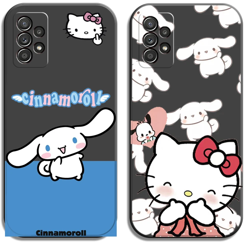 

Kuromi Hello Kitty Cute Phone Cases For Samsung Galaxy S22 Ultra S20 FE S20 Lite S20 Ultra S21 S21 FE S21 Plus Ultra Soft TPU