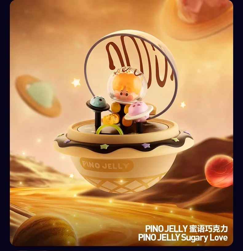 Pop Mart романтические наборы серии колец и шкатулок аниме экшн-фигурки женское