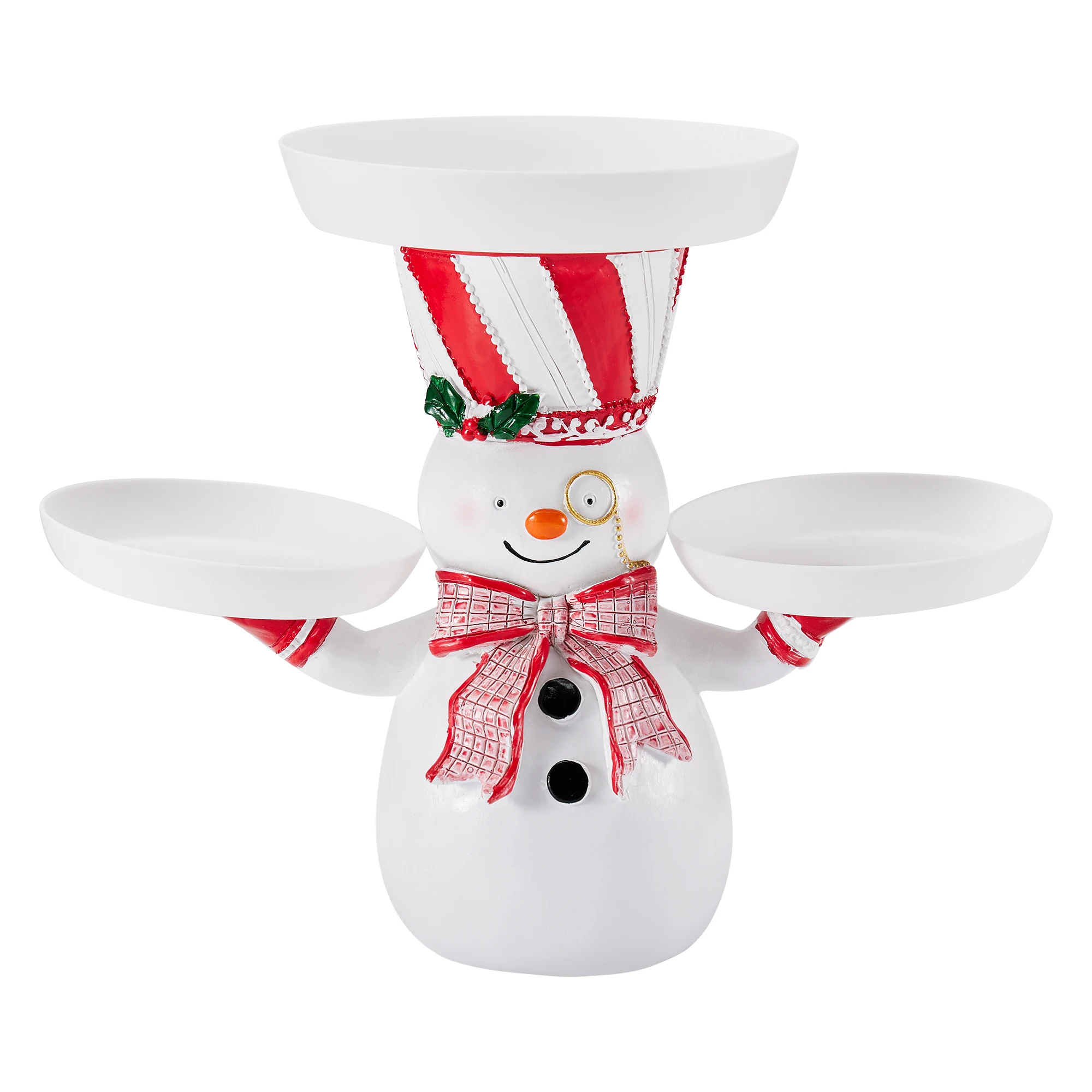 

Подставка для украшения рождественской елки, Санта-Клауса, снеговика, мультяшная подставка для кексов, настольное украшение