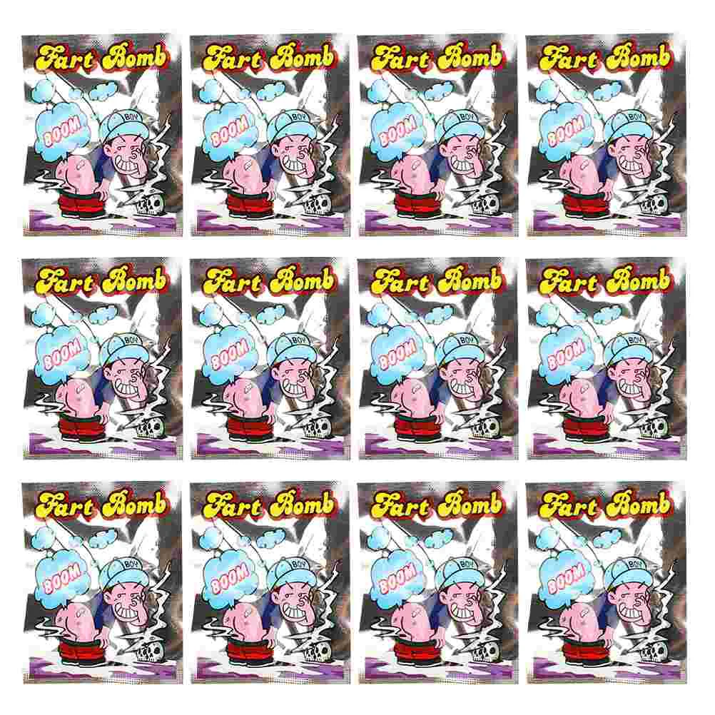 

200 Pcs Whole Person Smelly Bag Fool's Day Tricky Toy Halloween Toys Party Fart Bomb Practical Jokes Funny Gags Stink Bags Ball