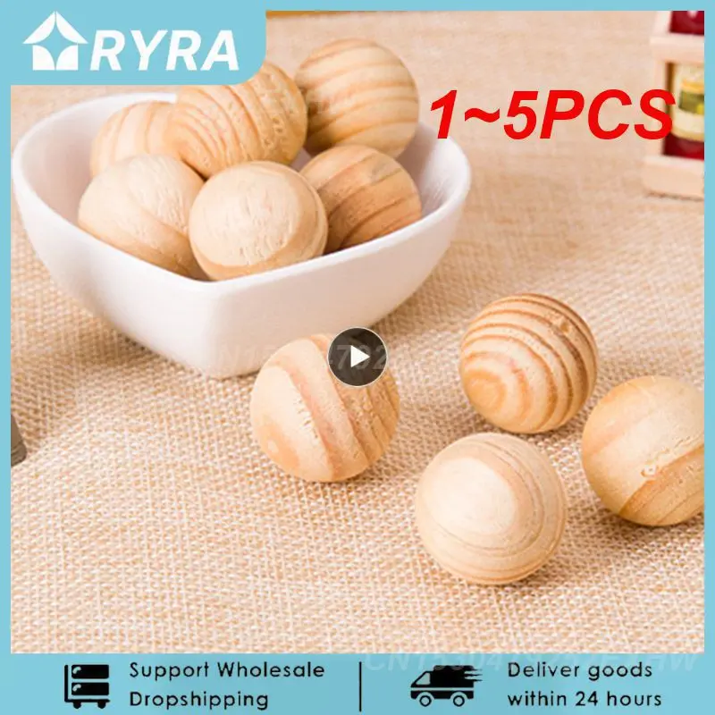 1-5 шт. деревянные мячи для борьбы с вредителями