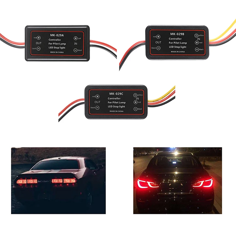 

Newest Flash Universal Strobe Controller Flasher Module for LED Brake Stop Light Lamp 12-30v DC