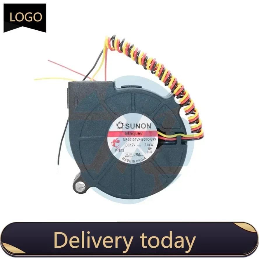 Оригинальный Sunon MF50151VX-B00C-G99 12 В 2 04 Вт 5 см 5015 50x50x15 мм промышленный вентилятор для