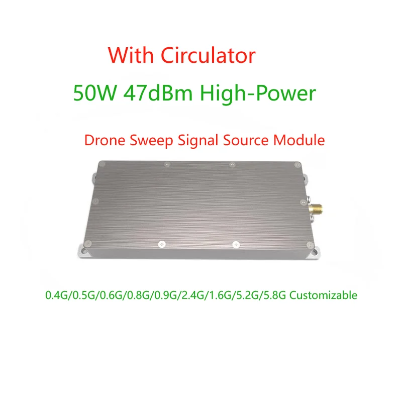 SZHUASHI YJM0950C 850M-1000MHz 50W 47dBm Источник сигнала развертки модуля с циркулятором 100% новый