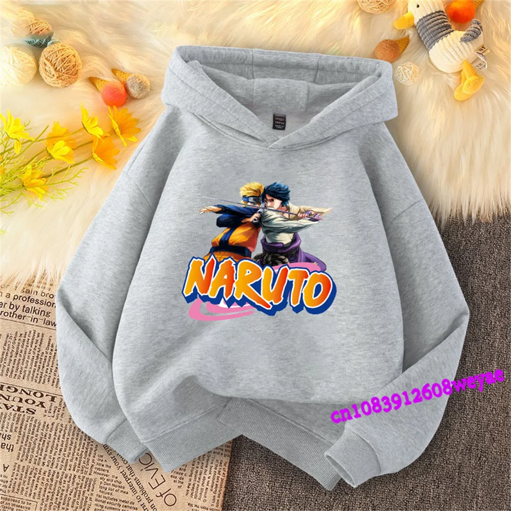 Толстовка детская с капюшоном мультяшным принтом на весну и осень