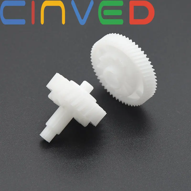 

50SET RU6-0018-000 23T 56T Fuser Drive Gear for HP LaserJet P1505 P1506 P1566 P1606 M1120 M1522 M1536 / 1505 1606 1120 1522 1536