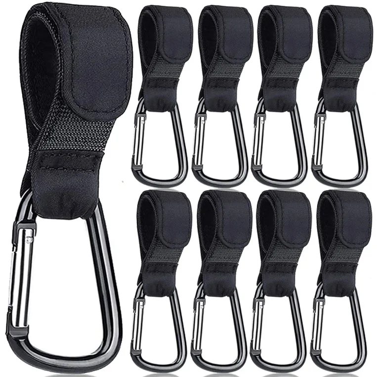 1-10pcs Stroller Hooks Buckles Clip Aluminum Alloy Carabiner Cart Organizer Diaper Bag Shopping Pram Hook Buckle Stroller Hanger 1-10pcs Stroller Hooks Buckles Clip Aluminum Alloy Carabiner Cart Organizer Diaper Bag Shopping Pram Hook Buckle Stroller Hanger