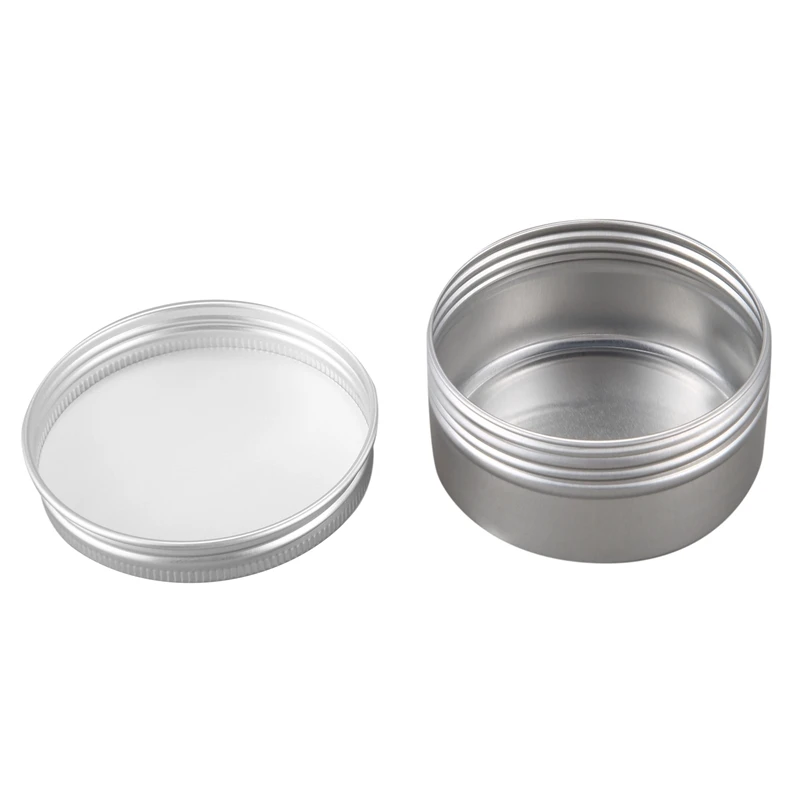 Акция! 12 упаковок 80 мл контейнер для чая алюминиевая коробка круглый