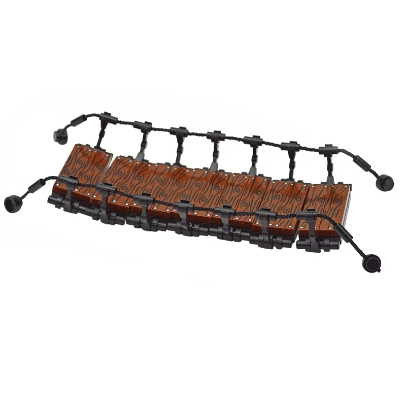 Конструктор MOC набор строительных блоков тяговый мост горная скала панели