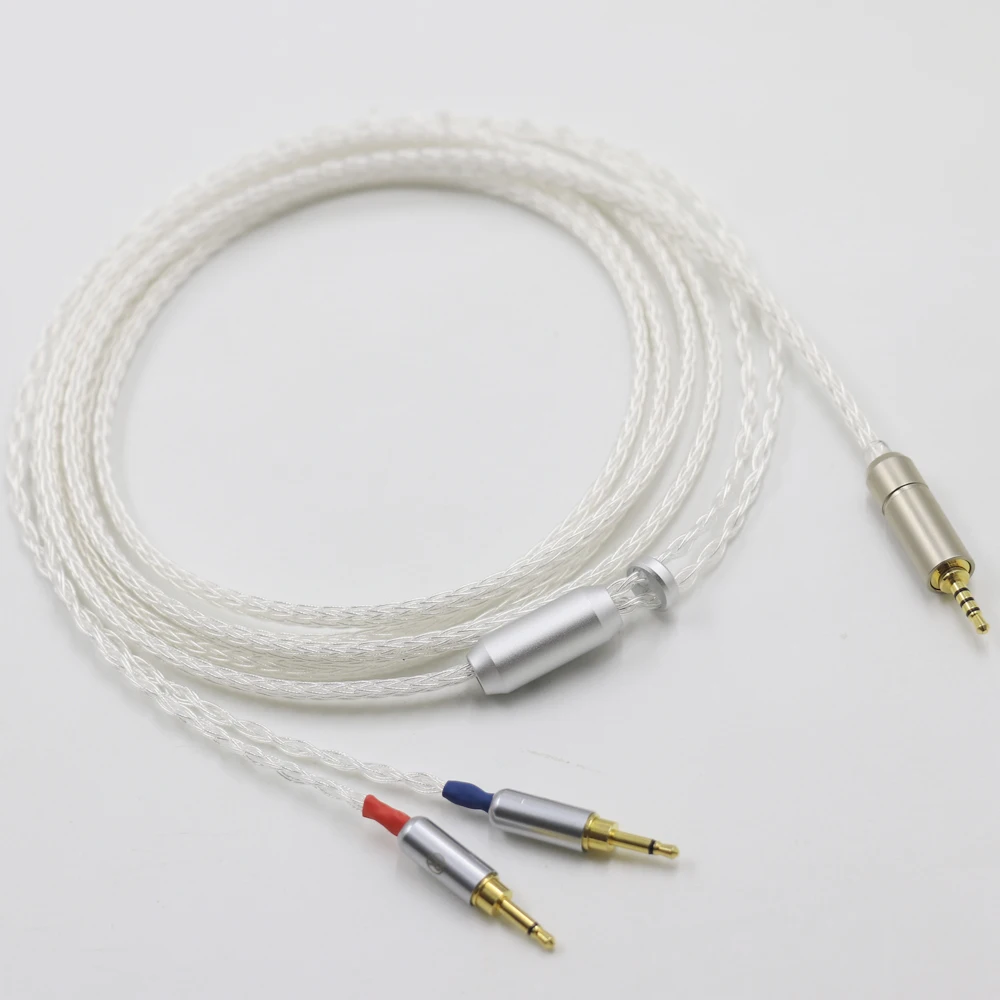 2x2 5 мм 16-жильный кабель для обновления наушников из чистого серебра Sonus Faber PRYMA Sivga