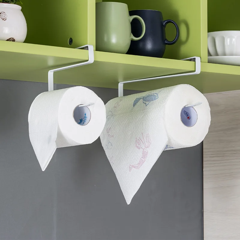 

Bathroom Kitchen Toilet Paper Holder Tissue Storage Organizers Racks Holder Hanging Towel Stand Wc Rolhouder Home Decoration