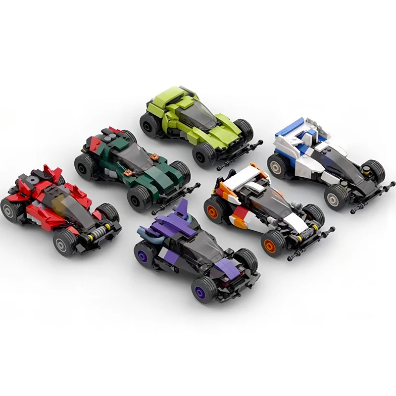 Конструктор MOC Dash Warrior 4WD игрушечная кукла-Император танцующая стреляющая звезда