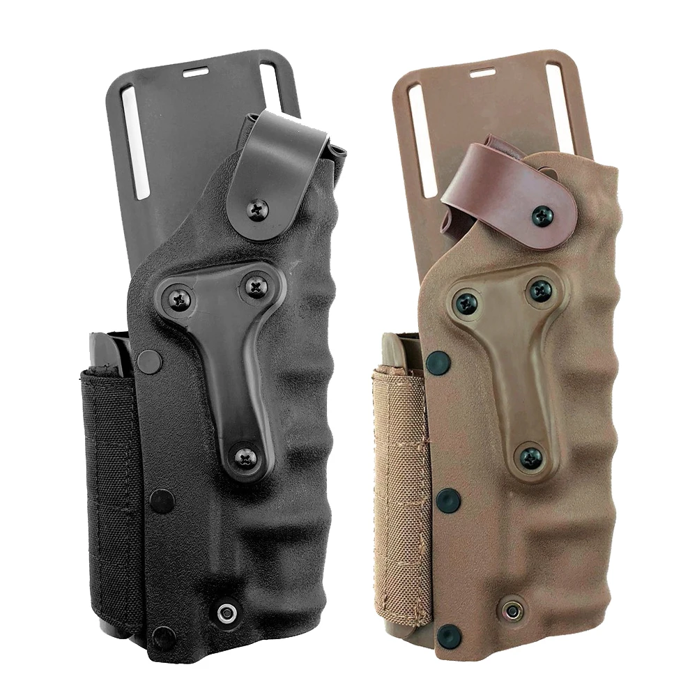 

Universal Tactical Pistol Gun Holster Airsoft Left Right Handgun Holster Pouch Belt Clip Gun Holder Bag for GLOCK 17 19