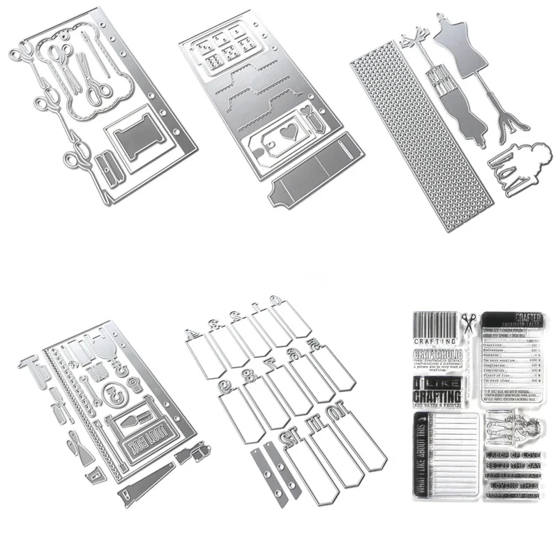 

Design Metal Cutting Dies for Making Decorative Diy Scrapbook Practice Photo Album Process Craft Handicraft Card 2023 New