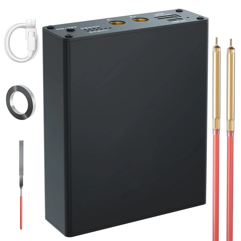 

Точечный сварочный аппарат, компактный точечный сварщик емкостью 5000 мАч с регулируемой шестеренкой для аккумулятора 18650 "сделай сам"