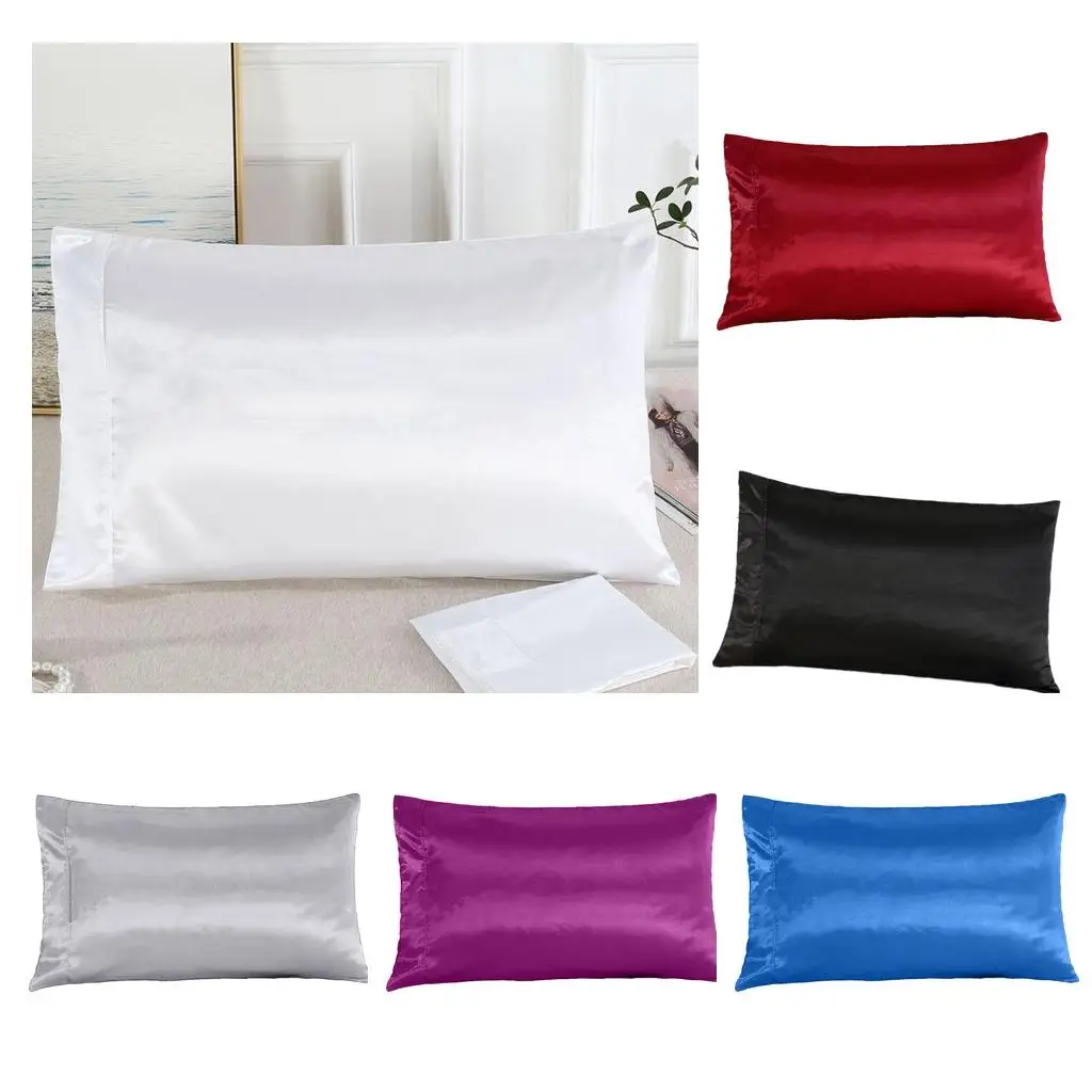 

Silk Pillowcase Pillow Cover for Standard Size 20 x 30 inch