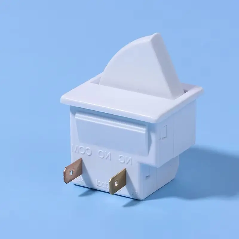 1 шт. AC 5A 250 В, запасная часть холодильника, аксессуары для кухонного холодильника, универсальный 2-контактный выключатель света на дверь холодильника