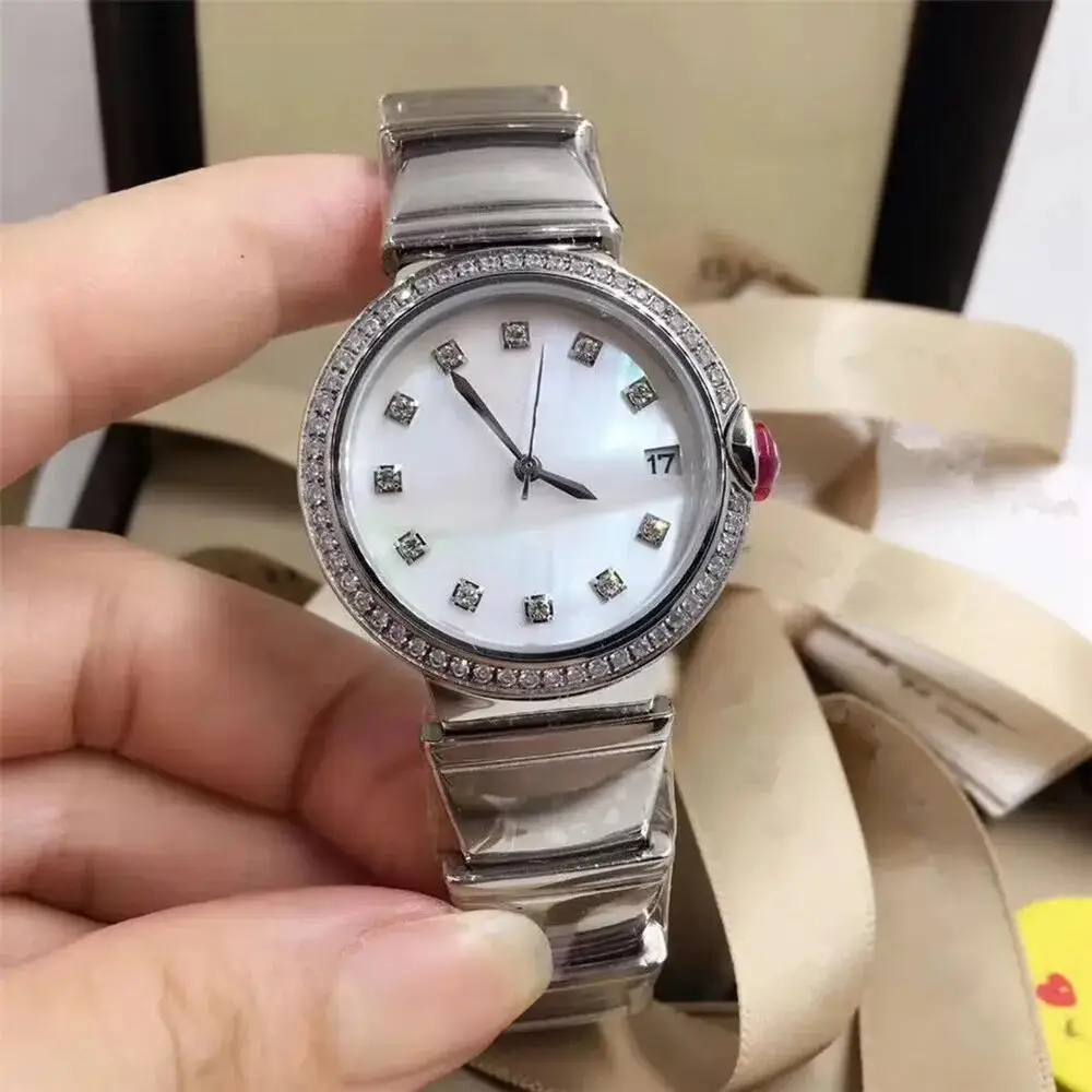 

Luxury Top Quality Original Wristwatch Luminous Date Stainless Steel Watch For Ladies High Quality Diamond Quartz Women Watches