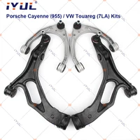 iyul front and lower suspension control arm kits for porsche cayenne 955 9pa vw volkswagen 7la 2002 2013 7l0407151k 7l0407152k