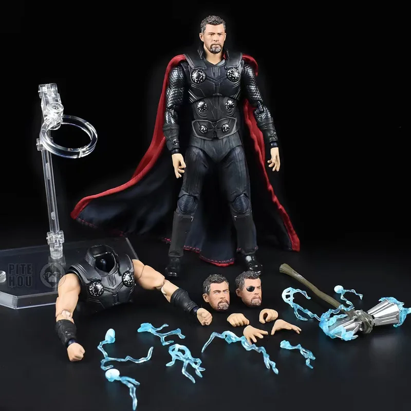 Высококачественная версия Mafex104 Thor Avengers 4 беспроводная подвижная фигурка боевого