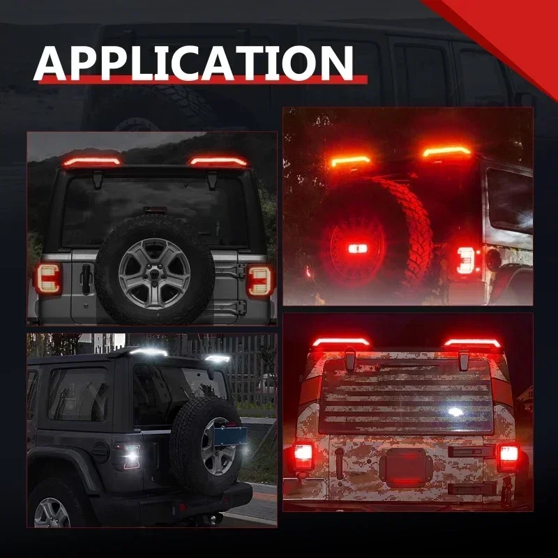 1 пара задний тормоз для Jeep Wrangler JK 2007-2018/JL 2018-2023