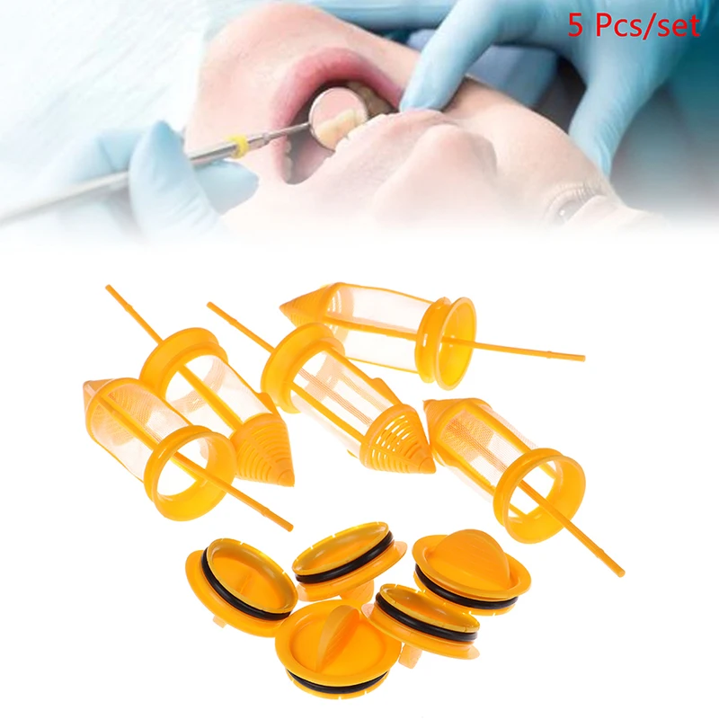 5pcs Large Size Dental Valve Strong Suction Weak Suction Filter Dental Water Filter Chair Equipment Parts