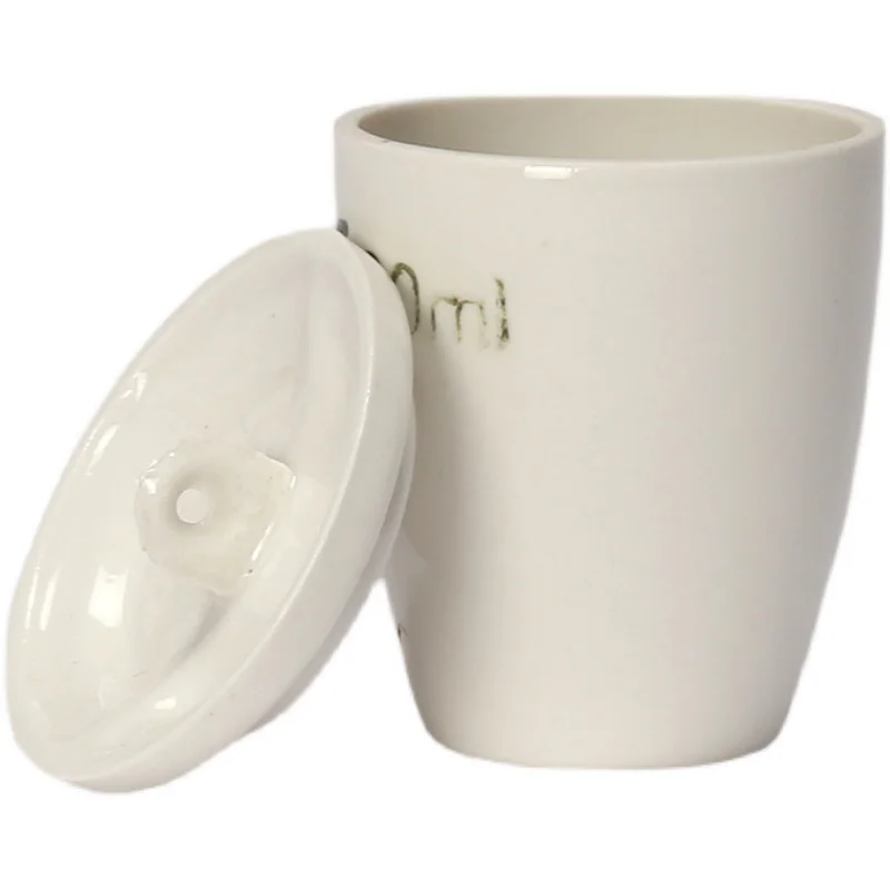 

4pcs Lab 20ml 30ml 50ml Gooch Ceramic Porcelain Fine mesh filter asphalt solubility crucible high temperature resistant