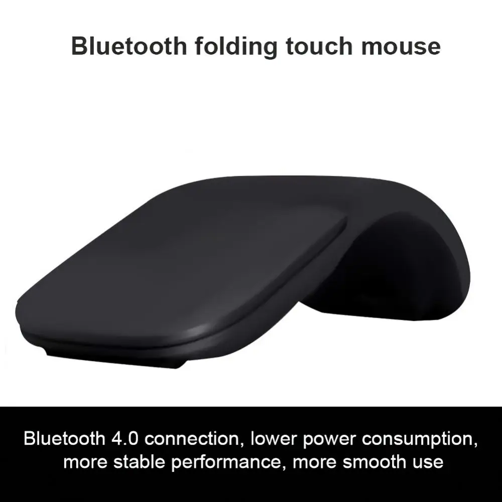 

Folding Mouse Bluetooth 4.0 Mute Mouse Touch 2.4gusb Wireless Receiver Wireless Mouse Mouse Silent Bluetooth Mouse Folding