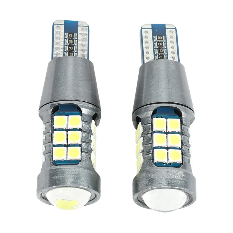 

2 шт., Автомобильные светодиодные лампы 3030 27SMD T15