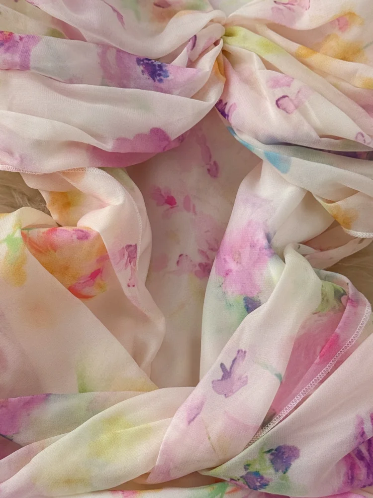 Женское летнее платье с принтом