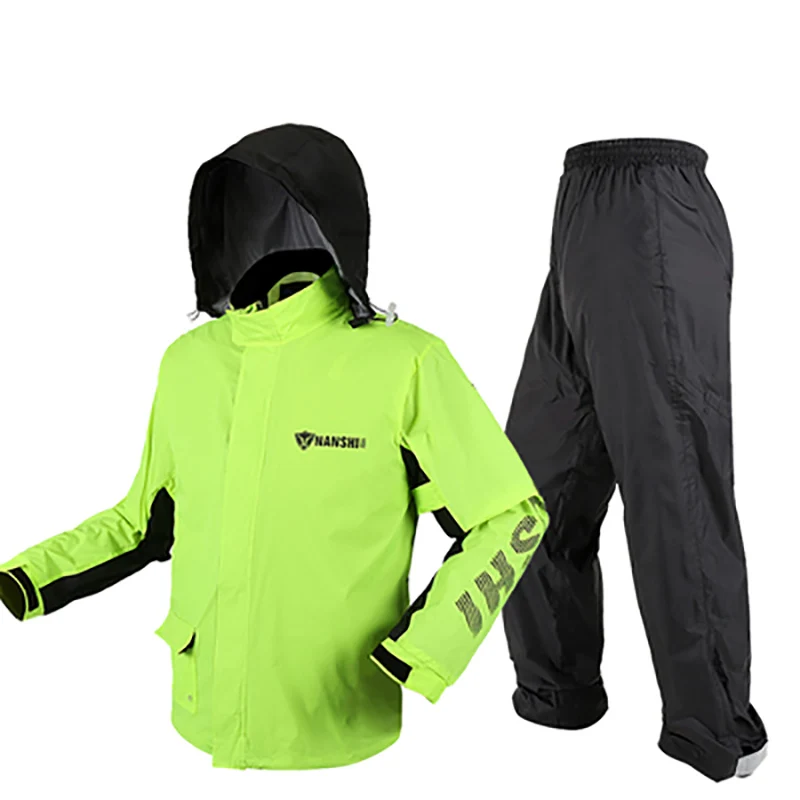 

RAincoat Suit Adult Impermeable Motorcycle Riding Waterproof Ultrathin Outdoor Hiking Fishing Rainproof Protect Gear