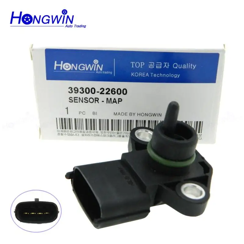 39300-22600 Вилка абсолютного датчика карты в коллекторе подходит для Hyundai AccentExcel 2000-2011 Accent, Elantra, Tiburon, ДЛЯ KIA Soul (art.: 7a7595f55) - 7a7595f55