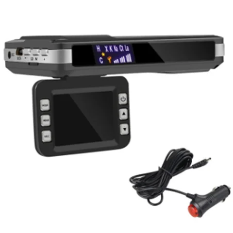 9 В-24 В 2 в 1 автомобильный радар DVR антирадидарный детектор 12 языков регистратор вождения видеокамера обнаружение потока видеорегистратор