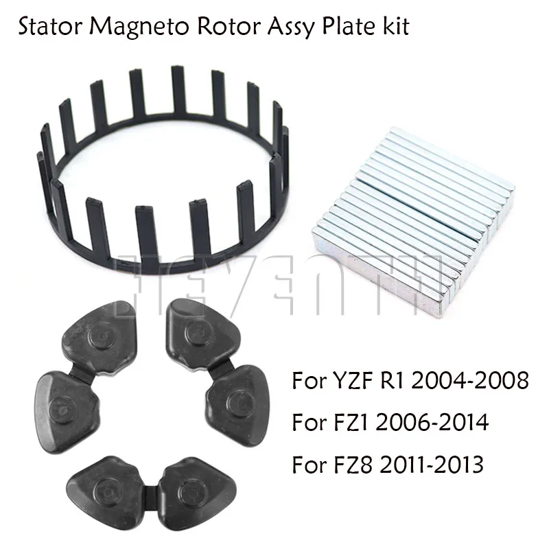 For Yamaha YZF R1 FZ1 FZ1-NA FZ8 FZ8-N 2013 2012 2008 2014 Motorcycle Engine Magneto Stator Generator Rotor Assy Kit