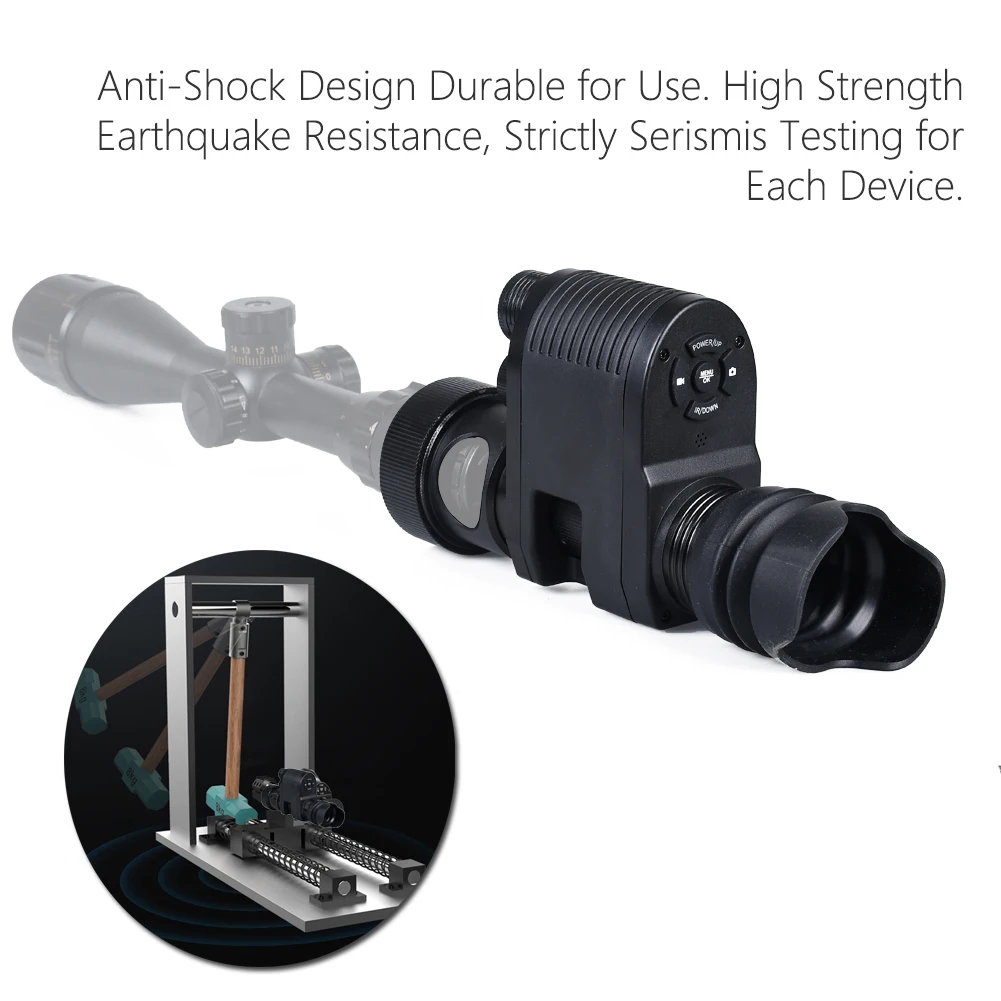 Цифровой прицел ночного видения фото-и видеоприцел оптический инфракрасная