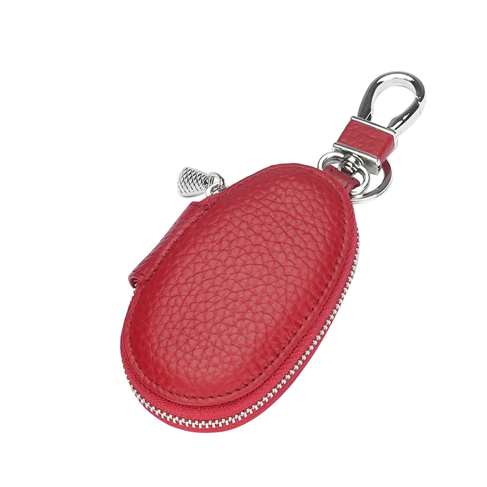 

1pc Key Bag Keyring Hanging Pack Car Key Holder Waist Key Pouch Birthday Gift for Men Women Red