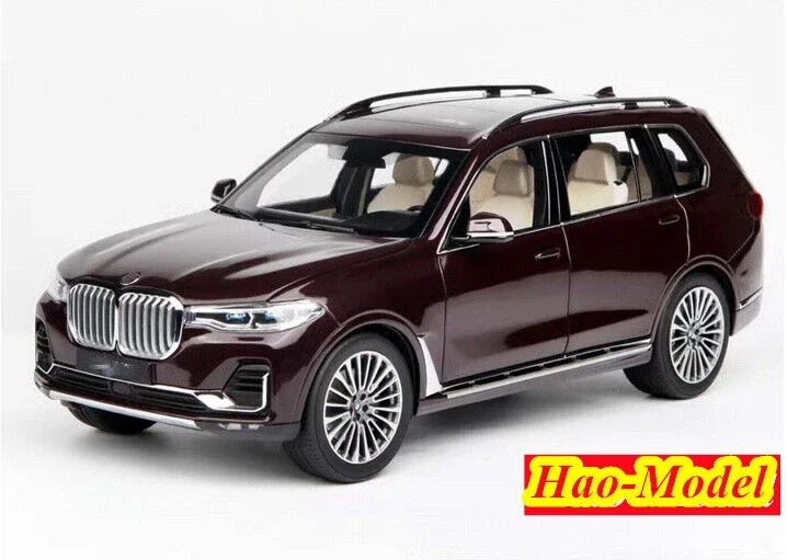 Модель автомобиля kyosho 1/18 для BMW X7 G07 2019 Литые украшения из металлического сплава