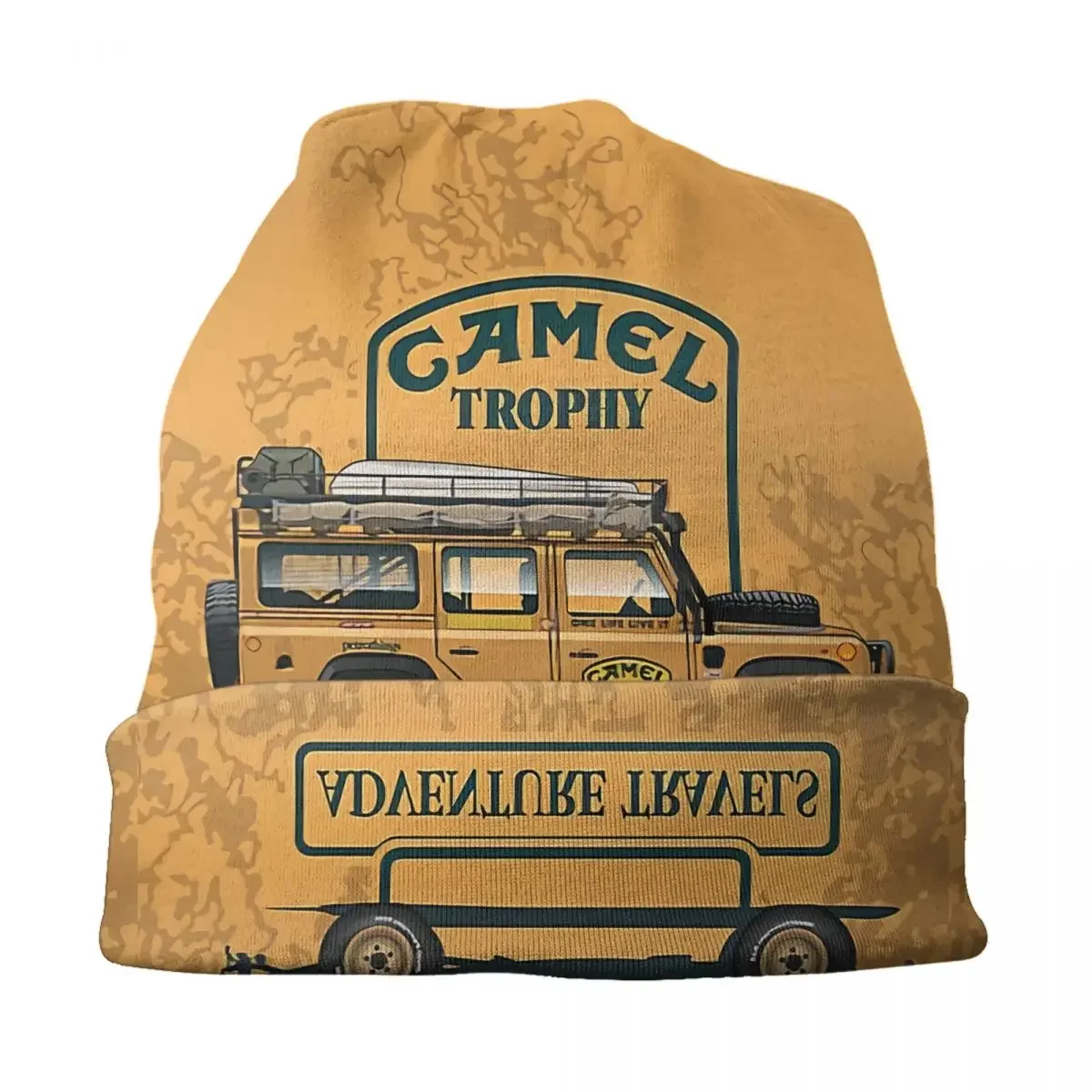 Персонализированные шапки Camel Trophy Skullies для мужчин и женщин унисекс трендовая